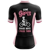 billiga Tröjor för kvinnor-Dam Cykeltröja Kortärmad Cykel Tröja Överdelar med 3 bakfickor Bergscykling Vägcykling Andningsfunktion Snabb tork Fuktabsorberande Reflexremsa Svart Gul Purpur Grafisk sporter Kläder