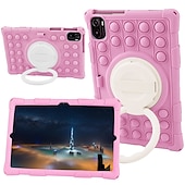 halpa lenovon kotelot-Tabletti kotelot kuoret Käyttötarkoitus Lenovo Tab M10 HD M10 FHD Plus P11 (Plus) TB-J606 J607 J616 Kannettava Kahva Kynäteline Piirretty Väri kaltevuus Panssari Silikoni Lapsille