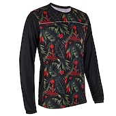 economico Maglie da uomo-Per uomo Maglia da ciclismo Maglia in discesa maglia per dirt bike Manica lunga Bicicletta Maglietta / Maglia Superiore con 3 tasche posteriori Ciclismo da montagna Cicismo su strada Resistente ai