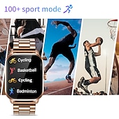 abordables Montres connectées-LIGE BW0449 Montre intelligente 1.9 pouce Smartwatch Montre Connectée Bluetooth Podomètre Rappel d&#039;Appel Moniteur de Fréquence Cardiaque Compatible avec Android iOS Femme Hommes Mode Mains-Libres