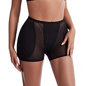cheap Shapewear-Women Butt Lifter Padded Shapewear Tummy Control Knickers Shaping Panties High Waist Trainer Body Shaper Seamless Hip Enhancer Thigh Slimmer Shorts Slimming Briefs Boyshorts