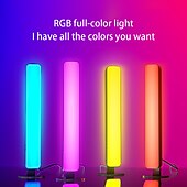 cheap Smart Lights-LED Smart Light Bar with Control Ambiance Mood Lighting Bedroom Atmosphere Lamp Electric Competition Computer Pickup Atmosphere Lamp IR Remote Control USB 2 Packs
