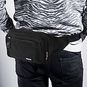 levne Pánské tašky-pánská crossbody kabelka fanny pack náprsní taška na opasek taška oxford látková venkovní denní zip obyčejná černá armáda zelená červená