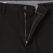 preiswerte Arbeitsshorts-Herren Rosa Shorts Shorts Kurze Hosen Chino Bermuda Shorts Bermudas Lässige Shorts Tasche Elastische Taille Glatt Komfort Knielänge Outdoor Täglich Festtage 100% Baumwolle Strassenmode Stilvoll