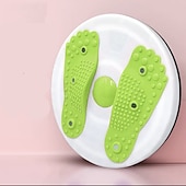 cheap Bunion Corrector-Fitness Twist Waist Turntable Weight Loss Twist Waist disc Fitness Equipment Home Silent Sports Massage Waist Slimming Machine Youth Green Magnet Fund