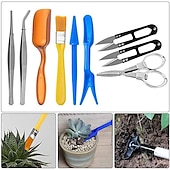 abordables outils à main de jardin-outils succulents, mini ensemble d&#039;outils de jardin, ensemble d&#039;outils de repiquage, kit de soins succulents pour plante de jardinage miniature succulente, multi, 12 pcs