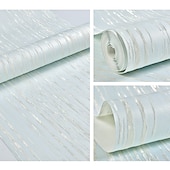 זול טפט-פסי טפט כיסוי קיר סרט מדבקה לקלף ולהדביק בד לא ארוג מובלט בעיצוב הבית 300x53 ס&quot;מ/118.11x20.87 אינץ&#039;