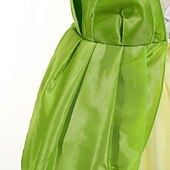 economico Costumi per bambine-Fiaba Principessa Tiana Abito da damigella Costume per festa a tema Abiti in tulle Cosplay for Ragazze Bambini Carnevale Mascherata Matrimonio Ospite di nozze