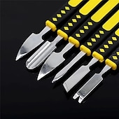 cheap Watch Repair Tools-6pcs Metal Crowbar Set, Small Metal Spudgers, Opening Pry Tools, Disassembly Tools For Mobile Phones And Digital Home Appliances