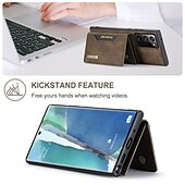 お買い得  サムスン用ケース-サムスンギャラクシーS24 A73 A53 A33 Note 20ウルトラ A12 A52 A13 S25ウルトラ用の電話ケース ウォレットケース 取り外し可能なウォレット 磁気 PUレザー