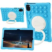 halpa lenovon kotelot-Tabletti kotelot kuoret Käyttötarkoitus Lenovo Tab M10 HD M10 FHD Plus P11 (Plus) TB-J606 J607 J616 Kannettava Kahva Kynäteline Piirretty Väri kaltevuus Panssari Silikoni Lapsille