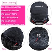economico Parrucche di altissima qualità-parrucche kabadu pixie cut per donne nere parrucche brasiliane capelli umani con frangia f1b27 parrucche bionde afroamericane parrucche glueless densità 150%