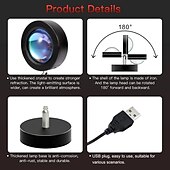 preiswerte Sonnenuntergangsprojektor-Sunset Lampe Sonnenuntergangs-Projektorlampe, USB-betriebene Regenbogen-Sonnenuntergangs-Atmosphärenlampe, 180 Grad drehbar für Wohnzimmer, Schlafzimmer, Nachttischlampe