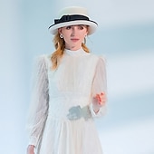 economico Cappelli da Festa-cappelli 100% lana cappello fedora casual tea party elegante con copricapo copricapo bowknot