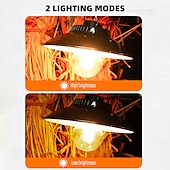 cheap Camping Lights &amp; Lanterns-LED Camping Lights Outdoor Rechargeable Portable Lantern Lights Waterproof Flashlight 2 Lighting Modes
