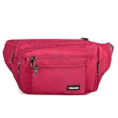 levne Pánské tašky-pánská crossbody kabelka fanny pack náprsní taška na opasek taška oxford látková venkovní denní zip obyčejná černá armáda zelená červená