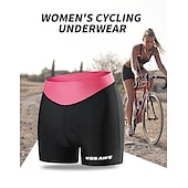 cheap Women&#039;s Underwear &amp; Base Layer-Women&#039;s Cycling Underwear Cycling Padded Shorts  Summer Polyester Bike Underwear Shorts Padded Shorts / Chamois 3D Pad Quick Dry Moisture Wicking Sports Patchwork Black / Pink / Black+White Mountain