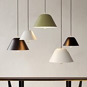abordables Éclairages pour îlot-led pendentif lumière île lumière macaron plafonniers suspendus moderne simple suspension design unique lampe luminaire pour restaurant bar café salle à manger cordon réglable