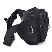 levne Pánské tašky-pánská crossbody kabelka fanny pack náprsní taška na opasek taška oxford látková venkovní denní zip obyčejná černá armáda zelená červená