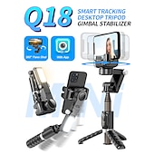 economico Bastoni per selfie-stabilizzatore portatile bluetooth per smartphone con gimbal palmare con treppiede selfie stick pieghevole gimbal per smartphone xiaomi iphone