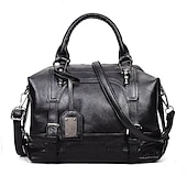 cheap Handbag &amp; Totes-Women&#039;s Faux Leather Satchel Handbag - Perfect for Daily Use, Work, and Travel