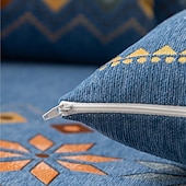 baratos Cobertura de Sofa-Capa de assento de sofá de sofá estilo boho capas de sofá seccionais, capas de sofá antiderrapantes de protetor de móveis para cães gatos crianças (vendido por peça/nem todo definido)