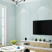 זול טפט-פסי טפט כיסוי קיר סרט מדבקה לקלף ולהדביק בד לא ארוג מובלט בעיצוב הבית 300x53 ס&quot;מ/118.11x20.87 אינץ&#039;