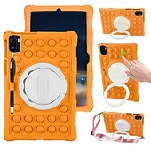 abordables Coques pour tablettes Samsung-Tablette Etuis coque Pour Samsung Galaxy Tab S8 11&#039;&#039; S6 Lite A7 A 8.0&quot; 2022 2021 2020 2019 Portable Poignée Porte-crayons Bande dessinée Dégradé de Couleur Armure Silicone Pour Enfants