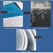 cheap 3D Digital Print Rugs-Modern Abstract 3D Vortex Area Rug Thickened Imitation Cashmere Living Room Simple Bedroom Full Bedside Blanket Sofa Home Coffee Table Non-slip Mat