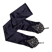 baratos Vestidos dos anos 1920-Conjunto Loucos anos 20 Anos 20 Até o Tornozelo Vestidos Vestido de Festa Roupa com acessórios Mangas curtas O Grande Gatsby Tamanhos Grandes Convidado do casamento Franjas Franjas Decote V Fantasia