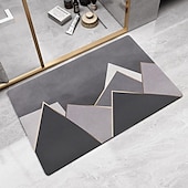 economico Tappeto bagno assorbente-tappetino da bagno in terra di diatomee antiscivolo super assorbente porta del WC tappetino ad asciugatura rapida tappetino per porta d&#039;ingresso tappetino antiscivolo