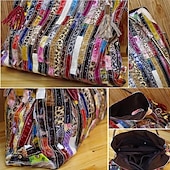 baratos Malas com Alça-bolsa chique de couro patchwork multicolorida - bolsa de grife atraente, perfeita para roupas da moda e ocasiões especiais