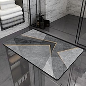 economico Tappeto bagno assorbente-tappetino da bagno in terra di diatomee antiscivolo super assorbente porta del WC tappetino ad asciugatura rapida tappetino per porta d&#039;ingresso tappetino antiscivolo