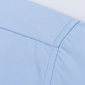 economico camicie da uomo no stiro-Per uomo Camicia Camicie Maglietta informale Camicia con bottoni Liscio Matrimonio Ufficio / Business Nero Bianco Rosa Blu marino scuro Manica lunga Collo ripiegabile Primavera estate Abbigliamento
