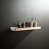 billiga Badrumshyllor-duschkabin badrumshyllor väggmonterad bok utrymme aluminium duschhylla förvaring arrangörsställ badrum kök badrum hårdvara hänge duschställ hörnhylla 1st