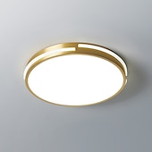 お買い得  シーリングライト-led シーリング ライト サークル ラウンド デザイン 50 cm フラッシュ マウント ライト銅リビング ルーム 110-240 v