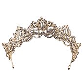 cheap Hair Styling Accessories-Crystal Queen Crowns and Tiaras with Comb Headband for Women and Girls Princess Crowns Hair Accessories for Wedding Birthday Halloween Costume Cosplay