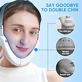 economico Apparecchi per la cura del viso-macchina per il sollevamento del viso ems dispositivo di rimozione del doppio mento viso più sottile linea v mascella lifting del viso dispositivo di rassodamento della pelle massaggiatori a