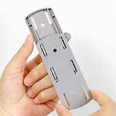 お買い得  フック-6 個壁掛けホルダーパンチフリープラグフィクサー自己粘着ソケットフィクサーシームレス電源タップホルダーホームケーブルワイヤーオーガナイザーラック