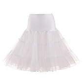 economico gonna sottoveste-Sottoveste da principessa anni &#039;50, gonna a cerchio, tutù sotto la gonna, crinolina, gonna in tulle, costume da donna, vintage, cosplay, festa/serata, ballo di fine anno, gonna corta/minigonna