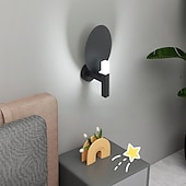 economico Luci da parete-applique da parete a led luce calda cerchio design ferro da interno applique da parete per camera da letto bagno corridoio porta scala 110-240v