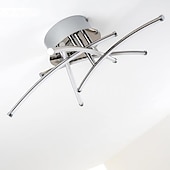 cheap Ceiling Lights-LED Ceiling Lights Modern 5-Lights Compatible with Living Room Bedroom Study Room Adjustable Led Ceiling Lamp,for Kitchen Island