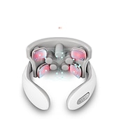 economico Massaggiatore per il corpo-massaggiatore del collo con il calore cordless vibrazione dei tessuti profondi massaggiatore del collo a infrarossi per alleviare il dolore massaggiatore cervicale elettrico portatile relaxer del