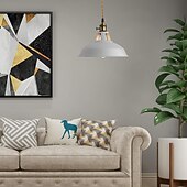 ieftine Lumini insulare-led pandantiv candelabru industrial de culoare macaron candelabru creativ modern reglabil din metal e27 este aplicabil pentru camera de zi, insulă de bucătărie și hotel