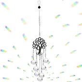 ieftine Prinzător de Vise-sticlă transparentă prisme bile de cristal agatator de soare copac al vieții ornament pentru agățat fereastra maker curcubeu ornament suspendat pandantiv de grădină de cristal pentru acasă decorarea grădinii nunta