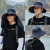 levne Pánské klobouky-Pánské Kbelík Sluneční klobouk Rybářský klobouk Klobouk Boonie Dağcı Şapkası Námořnická modř Světle šedá Polyester Šik ven stylové Na běžné nošení Venkovní Denní Jdeme ven Bez vzoru UV ochrana proti