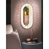 economico Luci da parete-Applique Da Parete A Led In Cristallo Da Interno Moderno Semplice E Creativo Personalizzato Ristorante Lampada Da Soffitto A Testa Singola Camera Piccole Luci A Sospensione