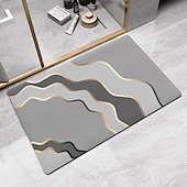 economico Tappeto bagno assorbente-tappetino da bagno in terra di diatomee antiscivolo super assorbente porta del WC tappetino ad asciugatura rapida tappetino per porta d&#039;ingresso tappetino antiscivolo