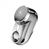 cheap Shaving &amp; Hair Removal-Mini-Shave Portable Electric Shaver for Men Wet Dry One-Button Mini Razor Electric-Upgrade Rechargeable Travel Electric Razor
