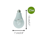 cheap Plant Growing Lights-LED Grow Light Bulbs A19 Bulb Full Spectrum for Indoor Plant E26 Base 12W/15W Grow Bulb 100W Equivalent Grow Light for Indoor Plants Seed Starting 2Pack